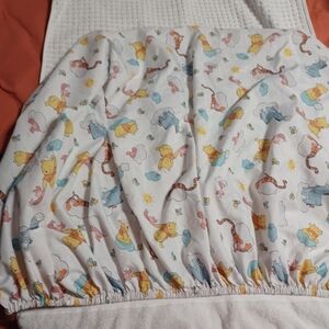 WINNIE THE POOH BABY NURSERY CRIB FITTED SHEET / FABRIC